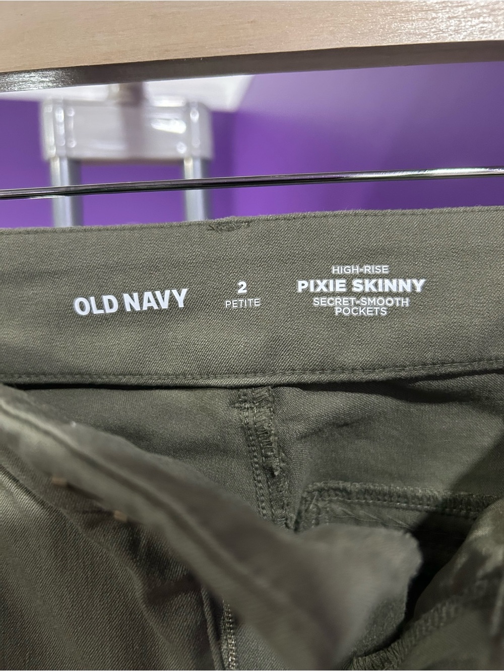 Lot of 7 Old Navy Women’s High Rise Pixie Skinny Size 2 Petite - Picture 8 of 16